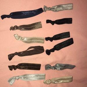 12 never worn hair ties